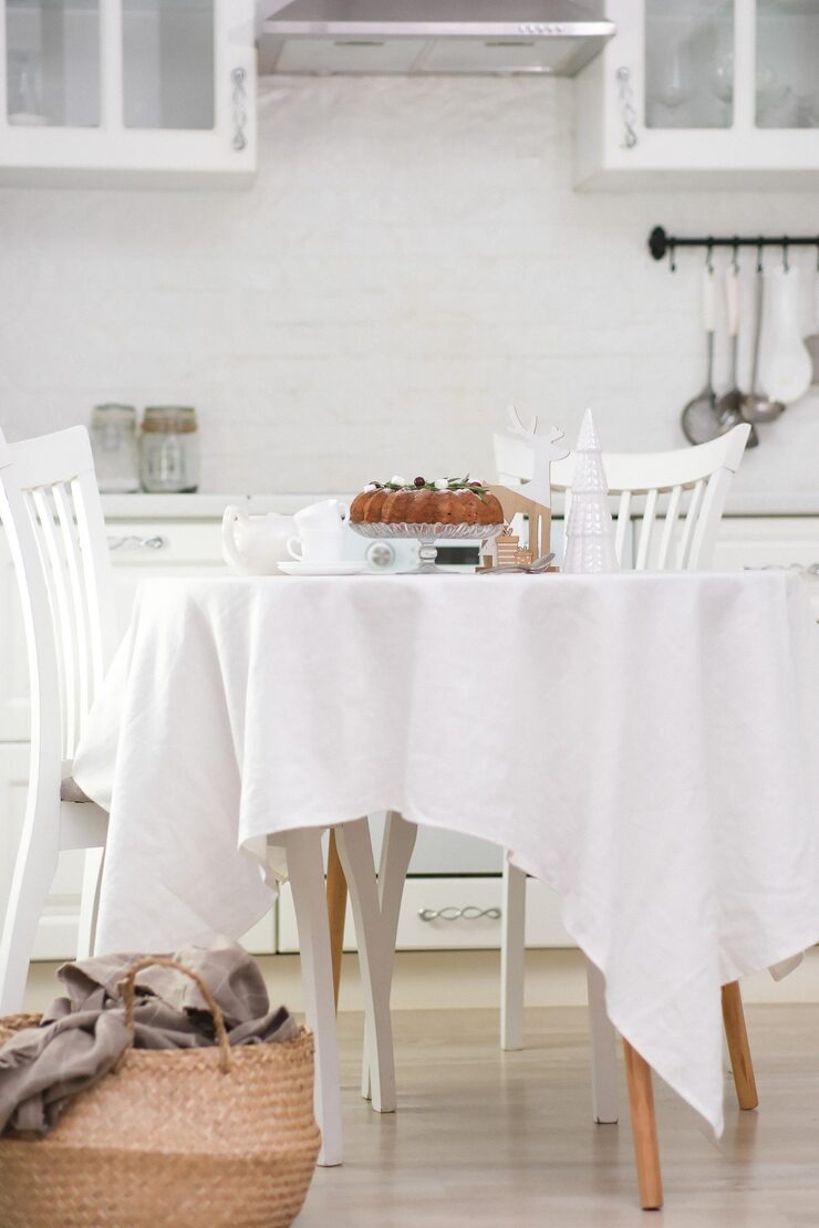 Table Covers Cloth Christmas Home Interior White Kitchen Chocolate Bun by Orient Uniforms for customers in Dubai, Abu Dhabi, Sharjah, Ajman and across the UAE